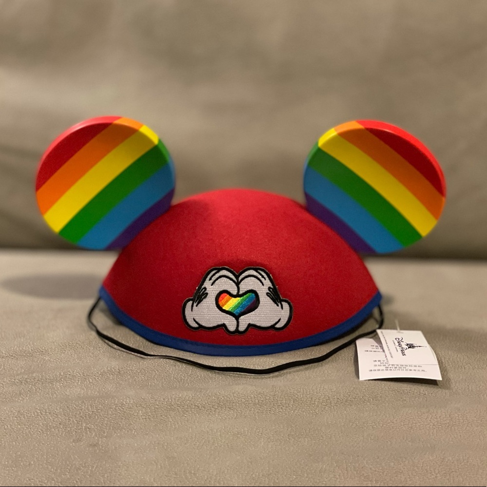 NWT Disney Parks Rainbow Ears Hat